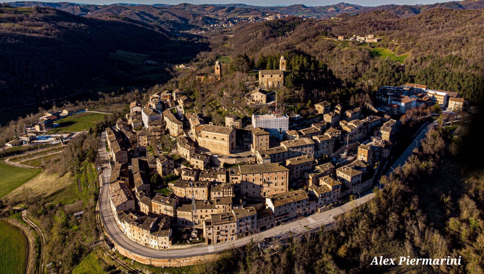 Immagine panoramica di Montefortino