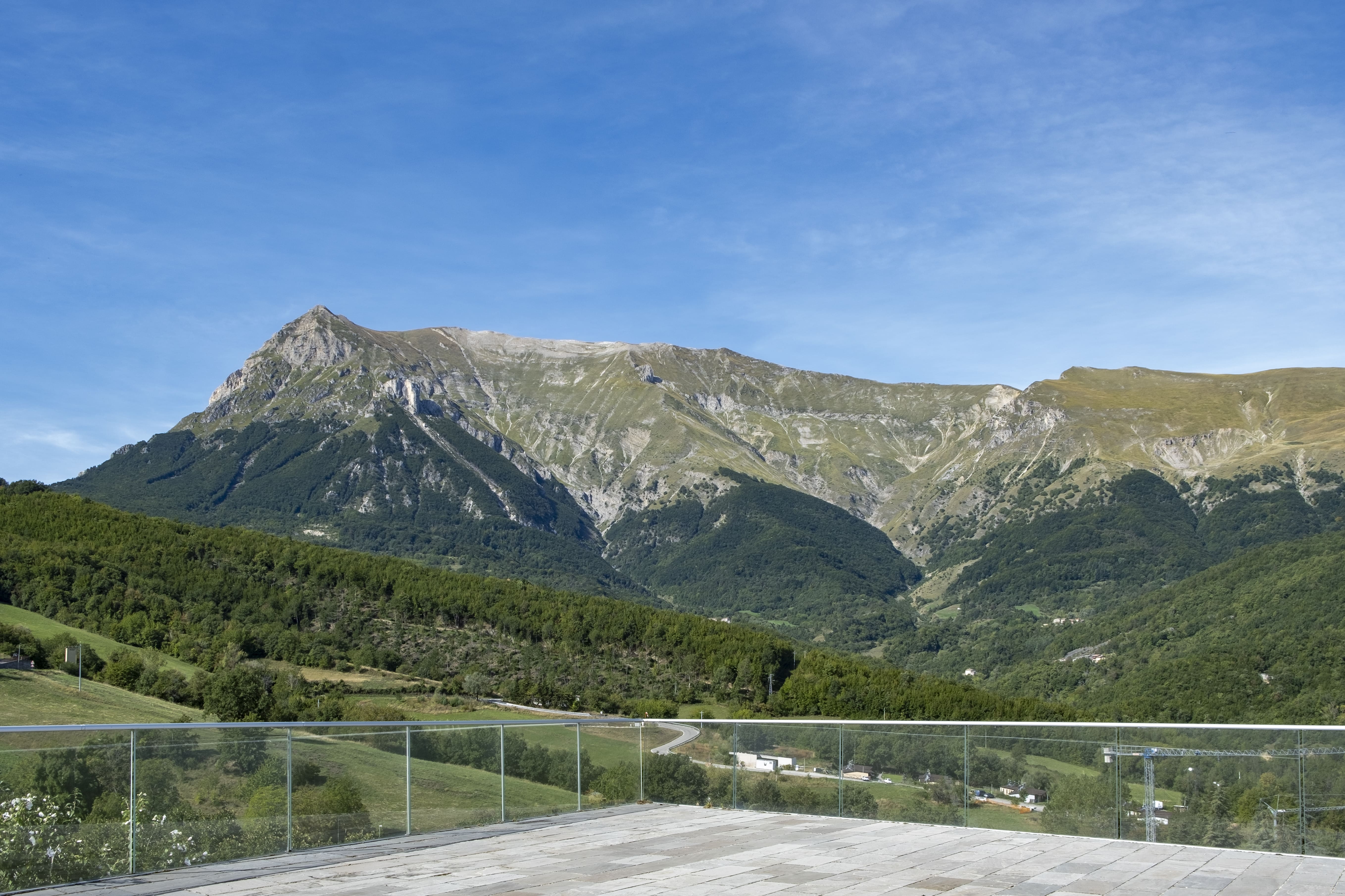 Immagine panoramica di Montegallo