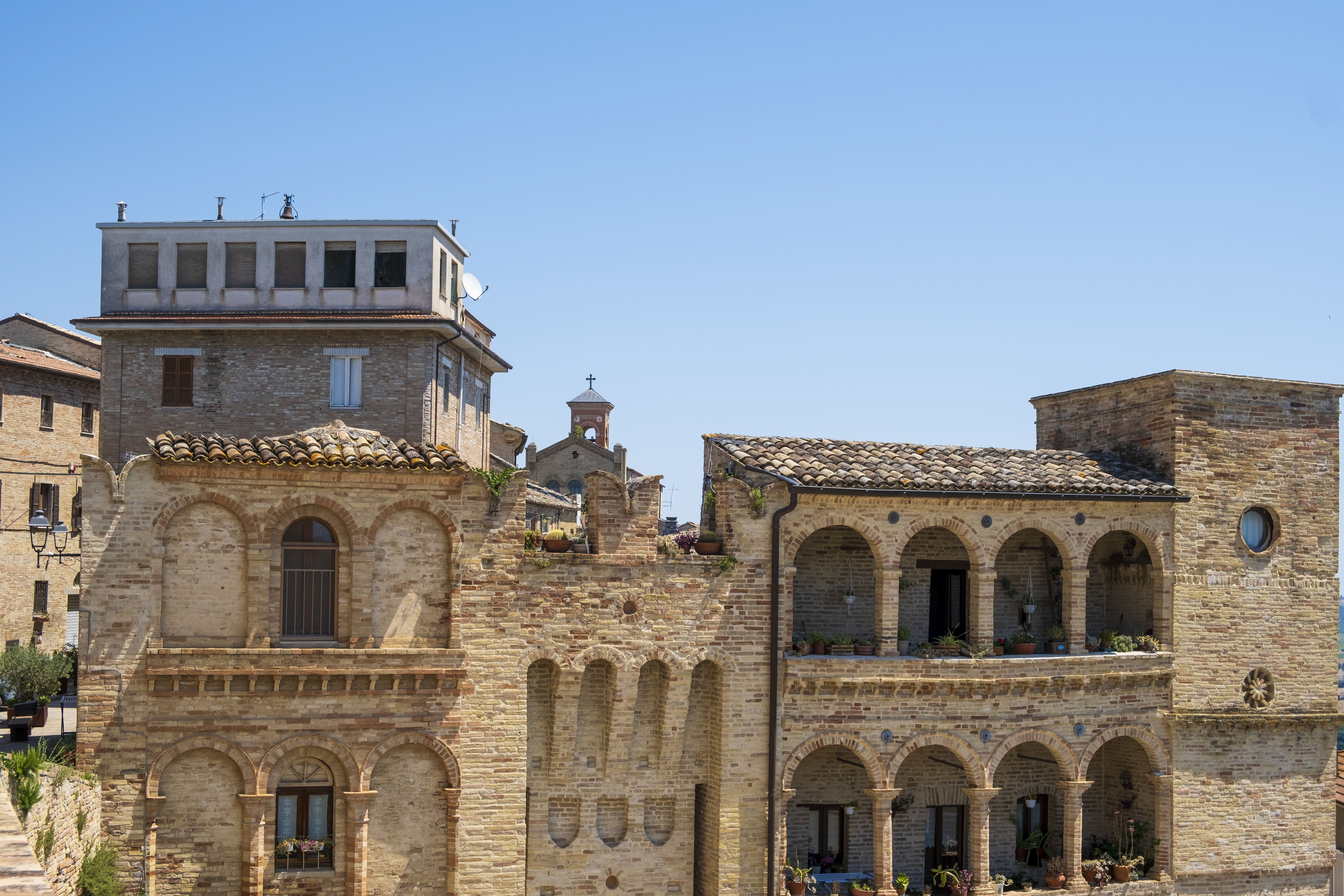 Immagine panoramica di Massa Fermana